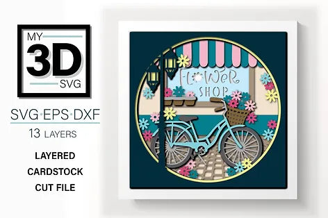 Flower Shop SVG