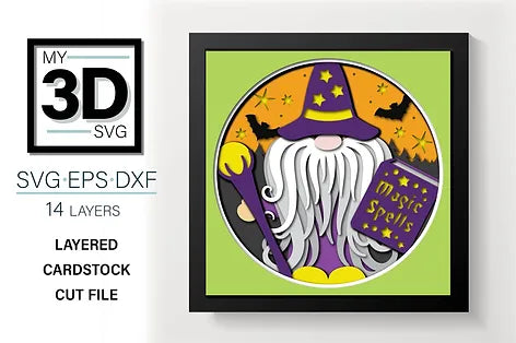 Halloween Gnome 1 SVG