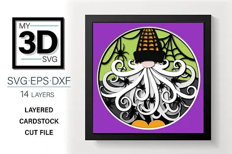 Halloween Gnome 2 SVG