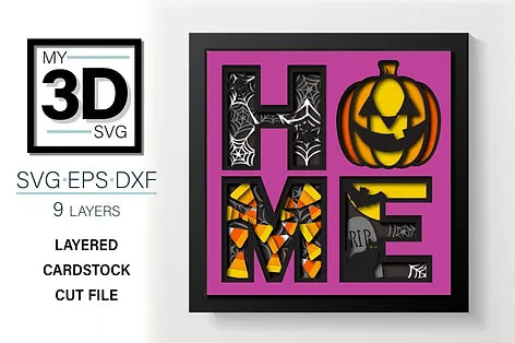 Halloween Home SVG