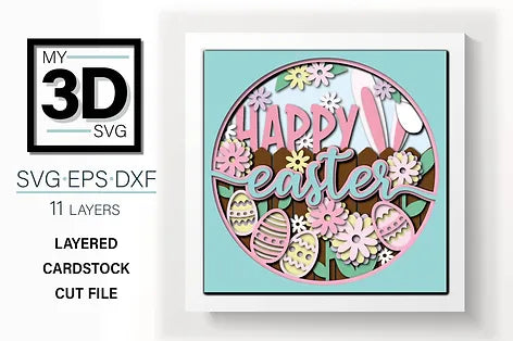 Happy Easter 2 SVG