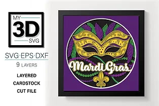 Mardi Gras SVG